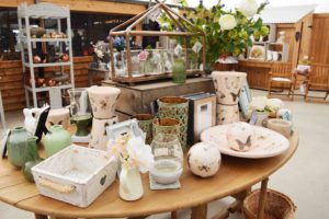 The Barn table display of gifts