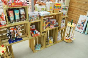 The Barn - Toys and games display